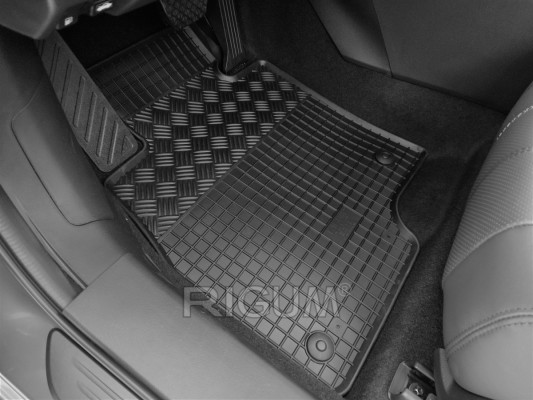 Πατάκια δαπέδου με πορτ μπαγκάζ λαστιχένια σετ για Mazda 3 (BM) 5τμχ