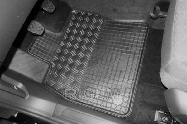 Πατάκια δαπέδου με πορτ μπαγκάζ λαστιχένια σετ για Seat Leon (5F) STW 5τμχ