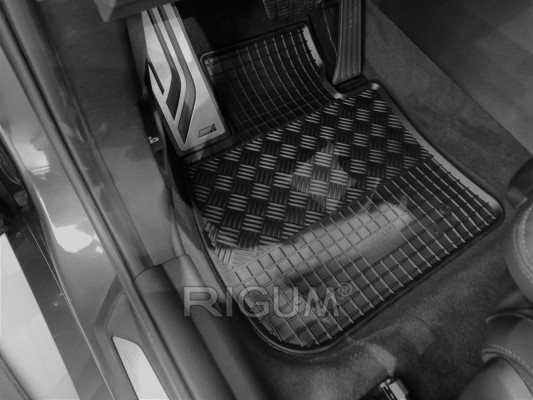 Πατάκια δαπέδου με πορτ μπαγκάζ λαστιχένια σετ για BMW X1 (F48) 5τμχ
