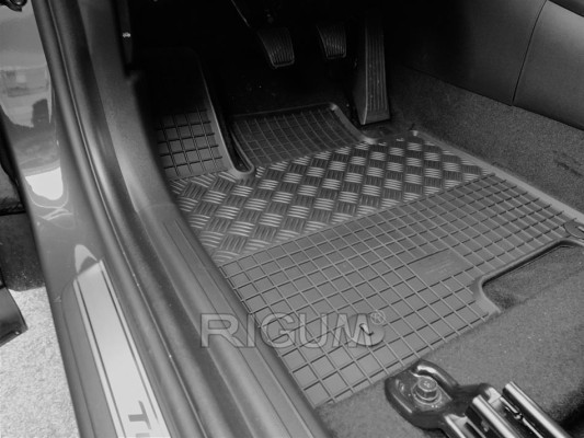 Πατάκια δαπέδου με πορτ μπαγκάζ λαστιχένια σετ για Hyundai Tucson IV (NX4) 5τμχ