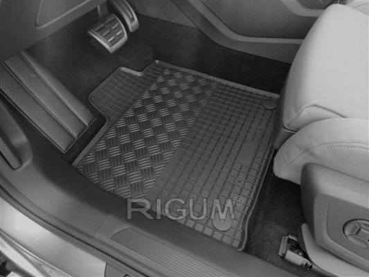 Πατάκια δαπέδου με πορτ μπαγκάζ λαστιχένια σετ για VW ID.4/ ID.5 / Audi Q4 e-tron Coupe (upper/bottom) 5τμχ