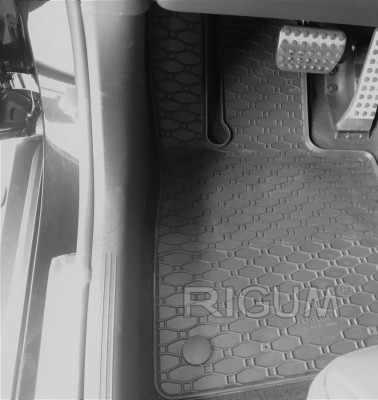 Πατάκια δαπέδου με πορτ μπαγκάζ λαστιχένια σετ για Mercedes GLC (X254) 5τμχ
