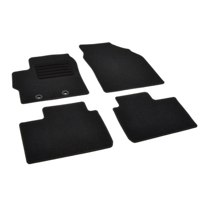 Πατάκια δαπέδου μοκέτας Standard μαύρα συμβατά για Toyota Aygo X 4τμχ.