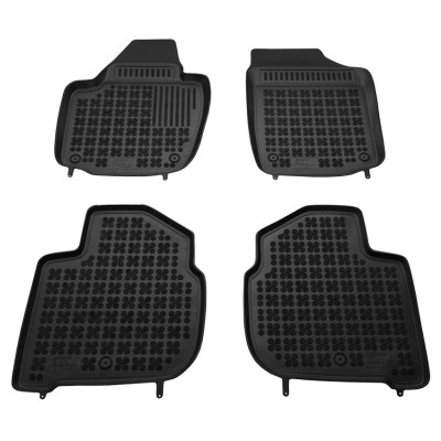 Πατάκια δαπέδου λαστιχένια συμβατά για Seat Toledo IV/ Skoda Rapid 4τμχ