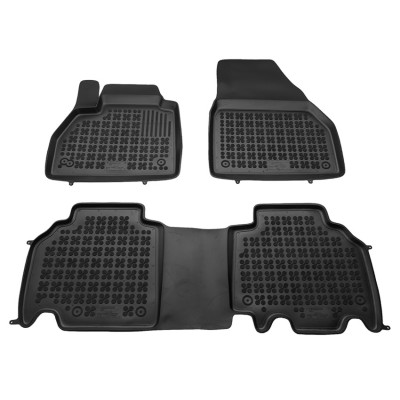 Πατάκια δαπέδου λαστιχένια συμβατά για Renault Kangoo II 3τμχ