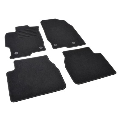 Πατάκια δαπέδου μοκέτας Standard μαύρα συμβατά για Mazda 6 (GH) 4τμχ
