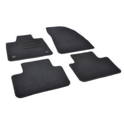 Πατάκια δαπέδου μοκέτας Standard μαύρα συμβατά για Volvo EX30