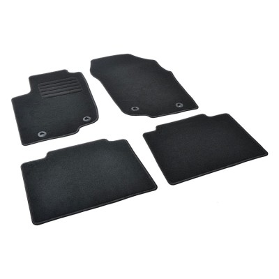 Πατάκια δαπέδου μοκέτας Standard μαύρα συμβατά για Lexus NX (II) 4τμχ