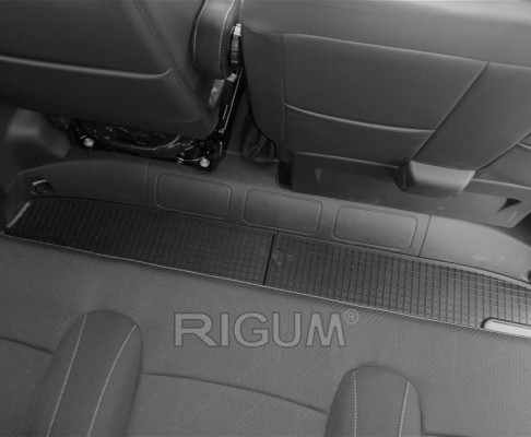 Πατάκια δαπέδου λαστιχένια συμβατά για Renault Trafic III (X82) (2η Σειρά/ χωρίς θέρμανση) 2τμχ.