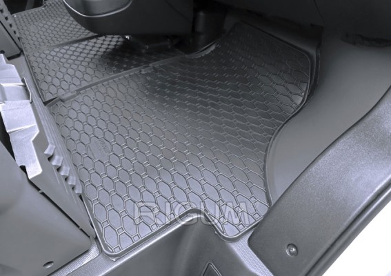 Πατάκια δαπέδου λαστιχένια συμβατά για Citroen Jumper/ Fiat Ducato/ Peugeot Boxer/ Opel Movano/ Toyota Proace Max 3τμχ