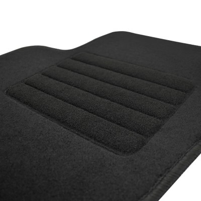 Πατάκια δαπέδου μοκέτας Standard μαύρα συμβατά για Toyota Avensis III (Facelift) 3τμχ