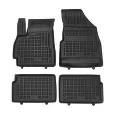 Πατάκια δαπέδου λαστιχένια μαύρα συμβατά με Omoda 5 Facelift 4τμχ