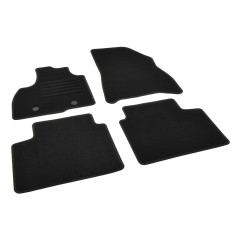 Πατάκια δαπέδου μοκέτας Standard μαύρα συμβατά με Dacia Bigster (R1310) (LPG/ MHeV) 4τμχ