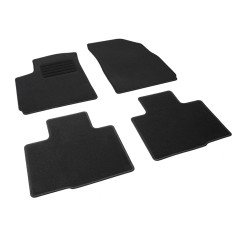 Πατάκια δαπέδου μοκέτας Standard μαύρα συμβατά με Dongfeng Mage 4τμχ