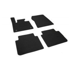 Πατάκια δαπέδου μοκέτας Standard μαύρα συμβατά με Xpeng P7 I (E28) 4τμχ