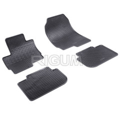 Πατάκια δαπέδου λαστιχένια συμβατά με Mitsubishi Colt 5D (JZ3) 4τμχ