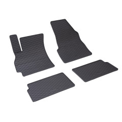 Πατάκια δαπέδου λαστιχένια μαύρα συμβατά με Omoda 5 (T34) 4τμχ