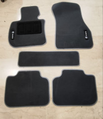 Ολόκληρο σετ για BMW F40 από Μοκέτα Texas Γκρι με Σήματα