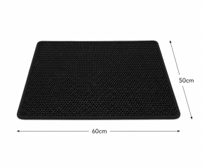 Χαλάκι Τουαλέτας Γάτας PVC με Κυψέλες 50x60cm