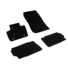 Πατάκια δαπέδου μοκέτας Standard μαύρα για Ford Mondeo (V) 4τμχ