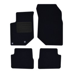 Πατάκια δαπέδου μοκέτας Standard μαύρα για Opel Corsa (F)  / Opel Mokka (II) / Peugeot 208 (II) 4τμχ