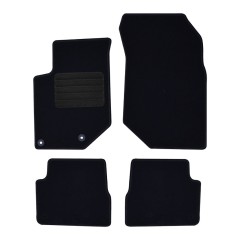 Πατάκια δαπέδου μοκέτας Standard μαύρα συμβατά για Opel Corsa (F)/ Opel Mokka (II)/ Peugeot 208 (II) 4τμχ