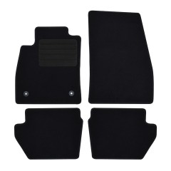 Πατάκια δαπέδου μοκέτας Standard μαύρα για Ford Fiesta (VII) / Puma 4τμχ