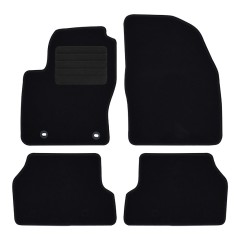 Πατάκια δαπέδου μοκέτας Standard μαύρα για Ford Focus (II) 4τμχ