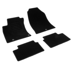 Πατάκια δαπέδου μοκέτας Standard μαύρα συμβατά για Hyundai i30 (II) 4τμχ