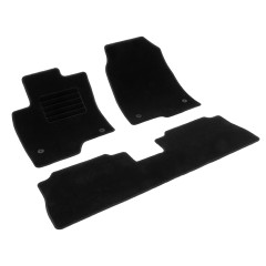 Πατάκια δαπέδου μοκέτας Standard μαύρα για Chevrolet Captiva / Opel Antara 3τμχ