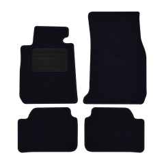 Πατάκια δαπέδου μοκέτας Standard μαύρα για BMW 1-Series (F20/F21) 4τμχ.