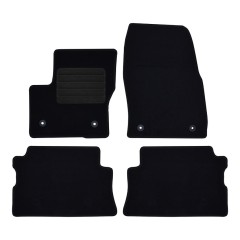 Πατάκια δαπέδου μοκέτας Standard μαύρα για Ford Kuga (II) facelift 4τμχ