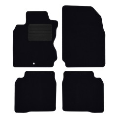 Πατάκια δαπέδου μοκέτας Standard μαύρα συμβατά για Nissan Note (I) 4τμχ.