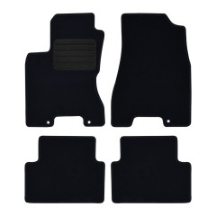 Πατάκια δαπέδου μοκέτας Standard μαύρα για Nissan X-Trail (T31) 4τμχ