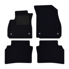 Πατάκια δαπέδου μοκέτας Standard μαύρα για Opel Insignia (B) 4τμχ