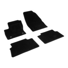 Πατάκια δαπέδου μοκέτας Standard μαύρα για Ford Kuga (I) 4τμχ