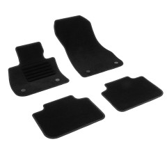 Πατάκια δαπέδου μοκέτας Standard μαύρα για BMW X1/X1e (F48)/ X2 (F39)/ Mini Countryman 4τμχ
