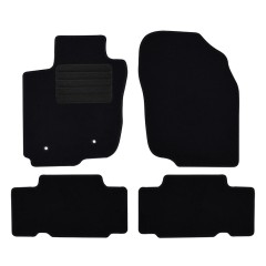 Πατάκια δαπέδου μοκέτας Standard μαύρα συμβατά για Toyota Rav-4 III (XA30) 4τμχ.