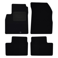 Πατάκια δαπέδου μοκέτας Standard μαύρα για Nissan Micra (K13) 4τμχ