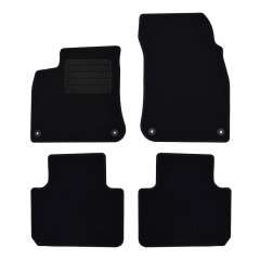 Πατάκια δαπέδου μοκέτας Standard μαύρα για Porche Cayenne (III) / Volkswagen Touareg (III) 4τμχ