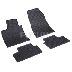 Πατάκια δαπέδου λαστιχένια συμβατά για Renault Clio V/ Mitsubishi Colt  4τμχ