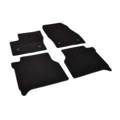 Πατάκια δαπέδου μοκέτας Standard μαύρα συμβατά για Ford Tourneo Connect (ΙI)/ Transit Connect (ΙI) 4τμχ.