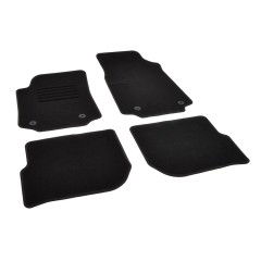 Πατάκια δαπέδου μοκέτας Standard μαύρα συμβατά για Audi A6 (C4) 4τμχ.
