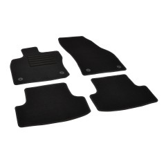 Πατάκια δαπέδου μοκέτας Standard μαύρα συμβατά για Audi Q2/ Volkswagen T-Roc 4τμχ.