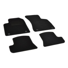 Πατάκια δαπέδου μοκέτας Standard μαύρα συμβατά για Audi TT (8N) 4τμχ.