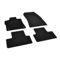 Πατάκια δαπέδου μοκέτας Standard μαύρα για Peugeot 308 (III) / DS4 (II) 4τμχ