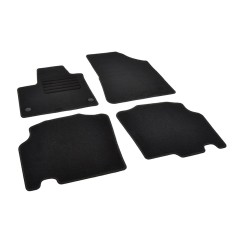 Πατάκια δαπέδου μοκέτας Standard μαύρα συμβατά για Mercedes Benz Citan II/ T-Class (W420)/ Nissan Townstar/ Renault Kangoo III (5Θ) 2τμχ