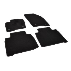 Πατάκια δαπέδου μοκέτας Standard μαύρα για Ford Galaxy III / Ford S-Max II 4τμχ