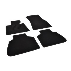 Πατάκια δαπέδου μοκέτας Standard μαύρα για BMW X7 (G07) 4τμχ
