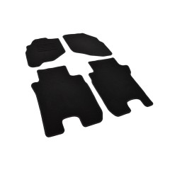 Πατάκια δαπέδου μοκέτας Standard μαύρα για Honda Jazz (I) / Honda City 4τμχ